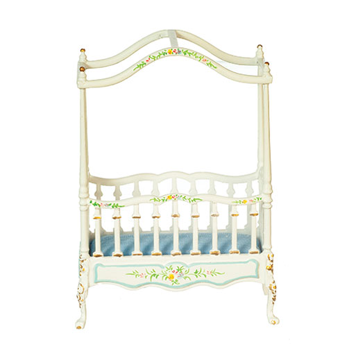AZJBS1640BWT - 1/2In Canopy Crib/White