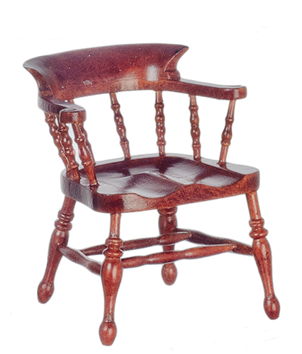 AZJJ05009WN - Captain&#39;s Chair, Walnut