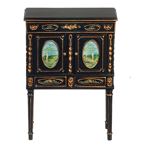 AZJJ05014BBS - Chinoises Cabinet/Black