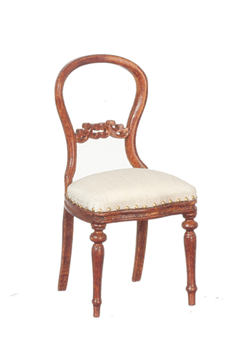 AZJJ05037WN - Balloon Back Chair/Walnut