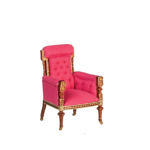 AZJJ05041WNPC - French Armchair/Hot Pink