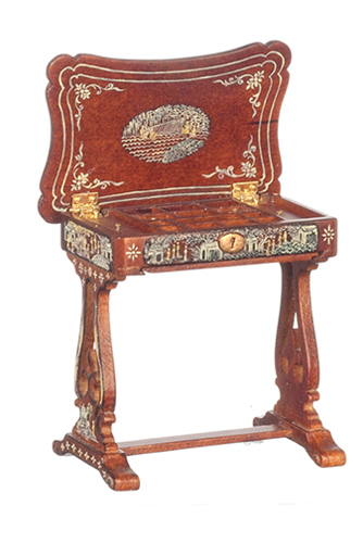 AZJJ05045WNP - Victorian Antique Table Sewing Box