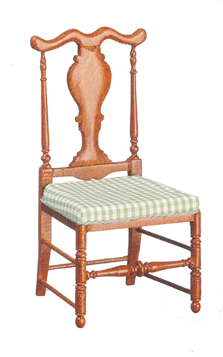 AZJJ07027WN - Georgian Side Chair/Walnt