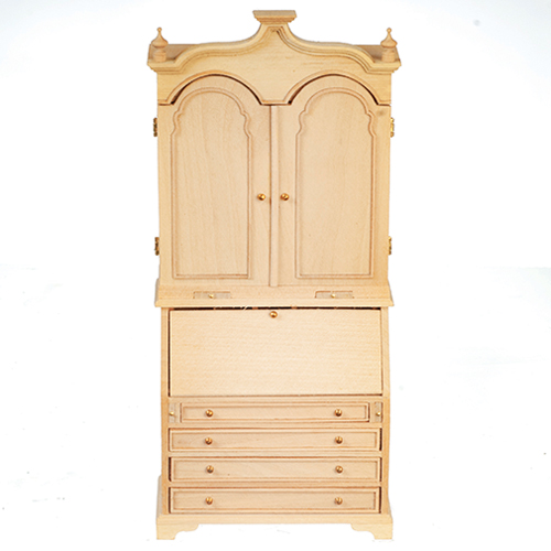 AZJJ09000UF - Chinoiserie Sec/Desk/Unf