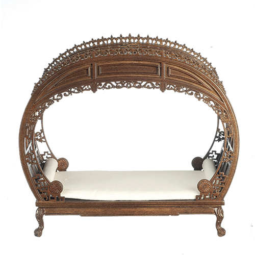 AZJJ09051DWN - Victorian Bed/Walnut