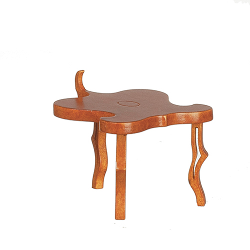 AZJJ09053CLWN - 3 Leg Table/Walnut