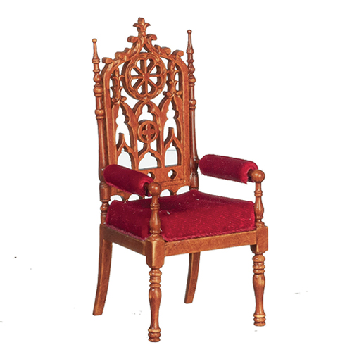 AZJJ20030WN - Jacobean Wainscot Armch/W