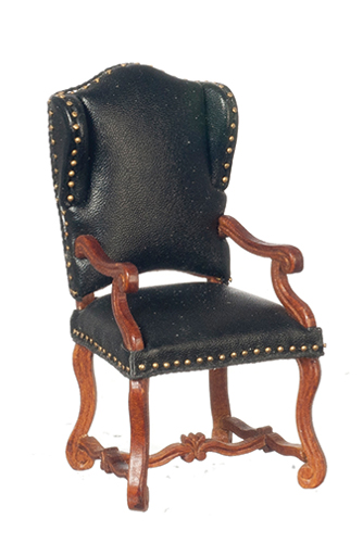 AZJJ31069WN - Spanish Armchair/Black/Wa