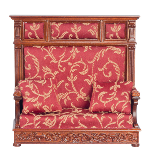 AZJJ36005WNA - Tudor Bench/Red/Walnut