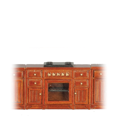 AZJJS09038WN - 1/2In Kitchen Stove/Walnt