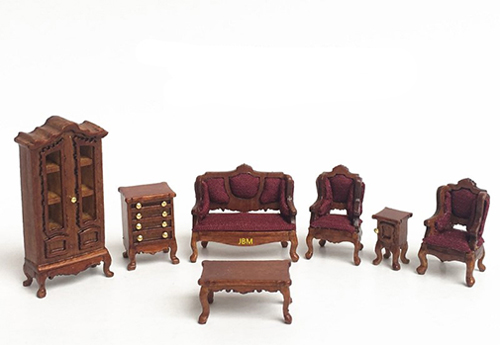 AZJQ1750WN - 1/4In.Living Room Set/7/W