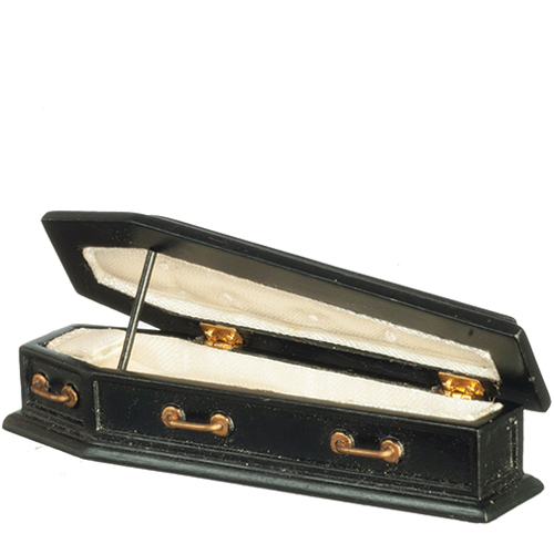 AZJYS09900BK - 1/2In Coffin/Black