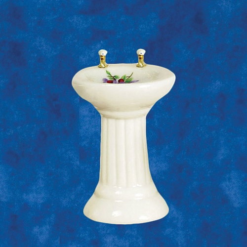 AZM0349S - Sink, White With Decal