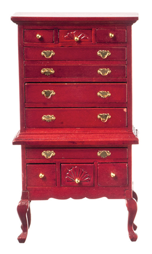 AZM0754 - Queen Anne Hiboy, Mahogany