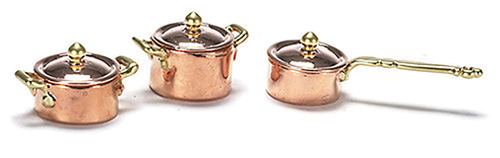 AZMA2261 - Copper Pot 6/Pk