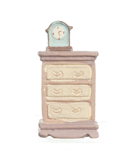 AZMA9218 - Mini Chest W/Clock