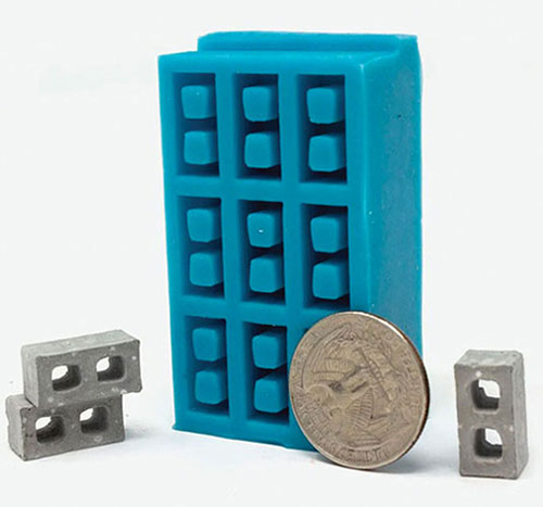 AZMM0086 - 1:24 Cinder Block Mold