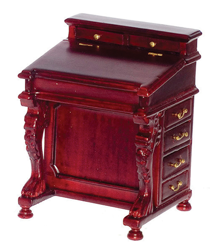 AZP3087 - Davenport Desk, Mahogany