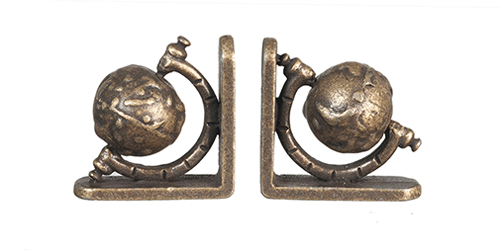AZS1613 - Small Globe Bookends/2