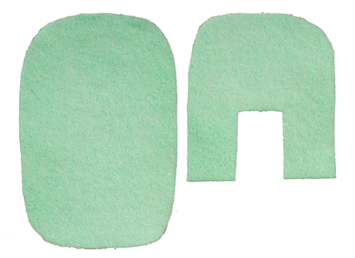 AZSH0049 - Bath Rugs/Green