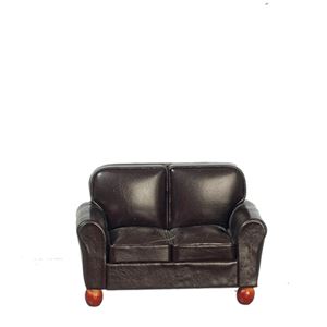 AZT2011 - Rs Leather Loveseat, Brown