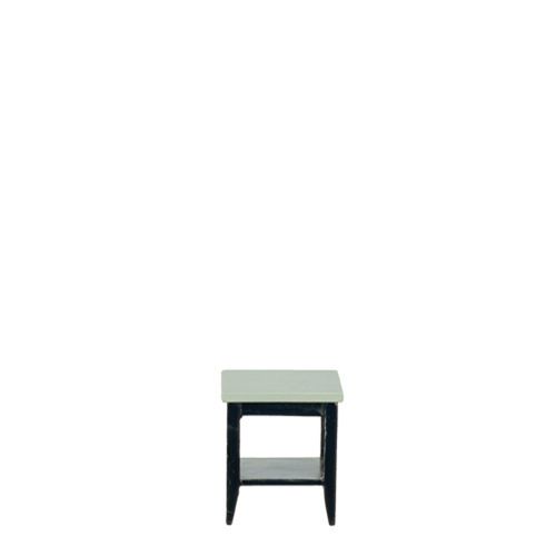 AZT2040 - Rs Square End Table, Black/Gray