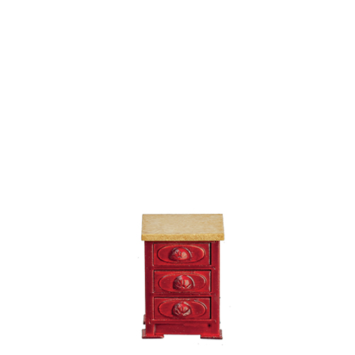 AZT2044 - Rs Victorian Night Stand, Mahogany