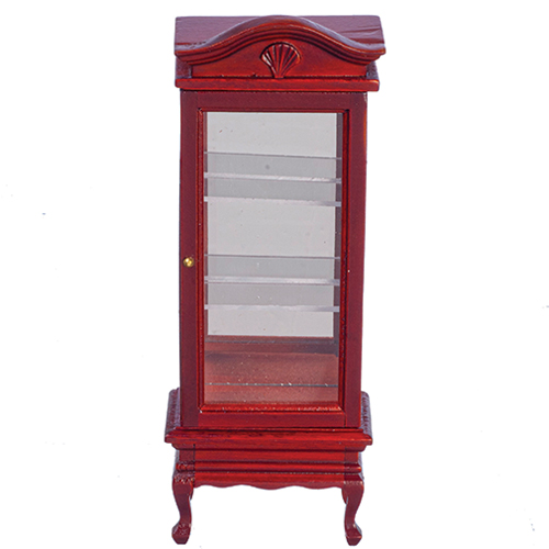 AZT3304 - Display Cabinet/Mahogany