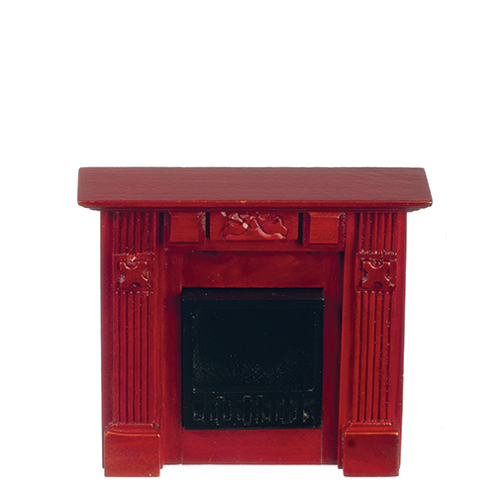 AZT3844 - Elizabeth Fireplace/Mahogany