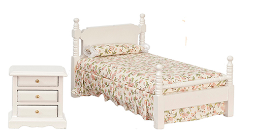 AZT5083 - Bedroom Set, 2Pc, White