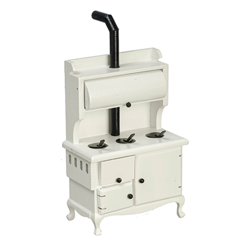 AZT5105 - Wood Stove, White/Cb