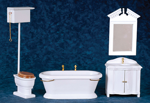 AZT5305 - Old Fashioned Bathroom Set, 4Pc