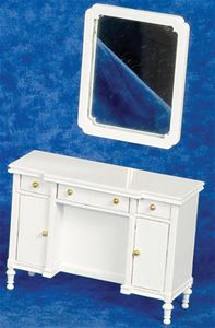 AZT5483 - Dresser With Mirror/White