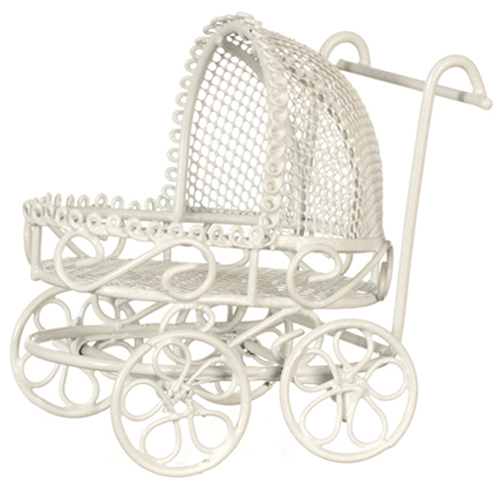 AZT5506 - Baby Pram/White
