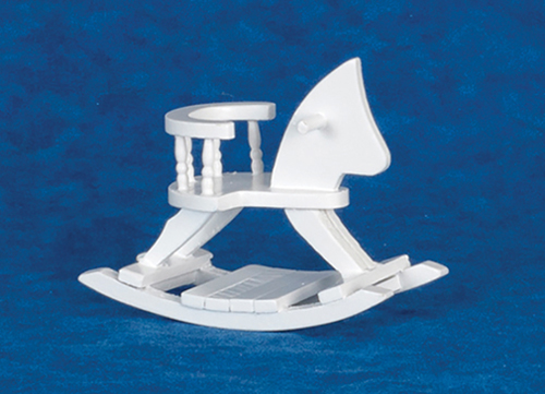 AZT5510 - Horse Rocker/White