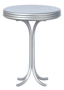 AZT5920 - Round Tall Table, Silver