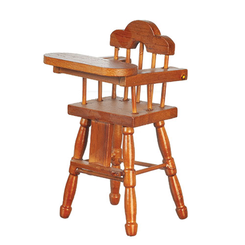 AZT6052 - High Chair, Walnut