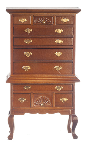 AZT6100 - Queen Anne Hiboy/Walnut