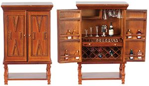 AZT6703A - Bar Cabinet With Accessories