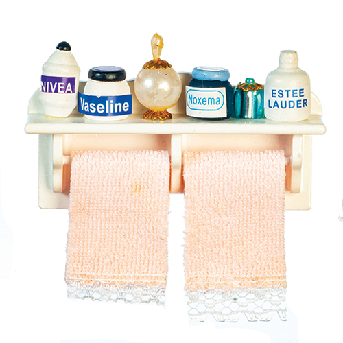 AZT7026 - Filled Bathroom Shelf