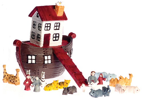 AZT8001 - Ark With Animals Set, 25Pc