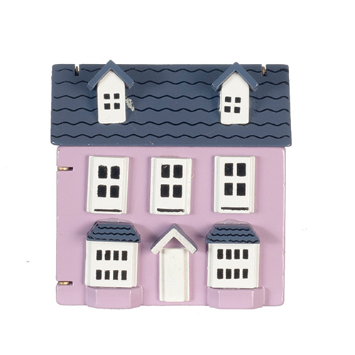 AZT8421 - Painted Doll&#39;S Dollhouse