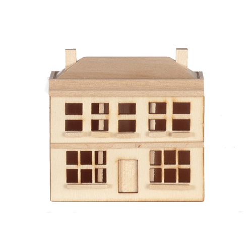 AZT8457 - Mini Dollhouse, Unfinished