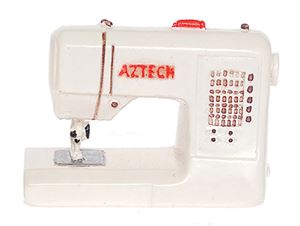 AZT8472 - Modern Sewing Machine, White