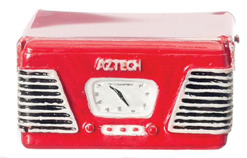 AZT8531 - 1950&#39;s Turntable, Red