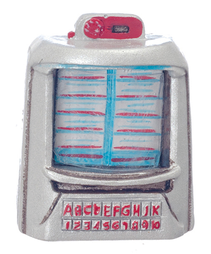 AZT8538 - 1950&#39;S Table Jukebox, Silver