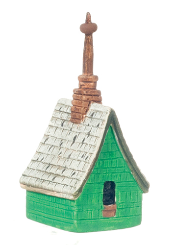 AZT8597 - Irish Cottage Birdhouse