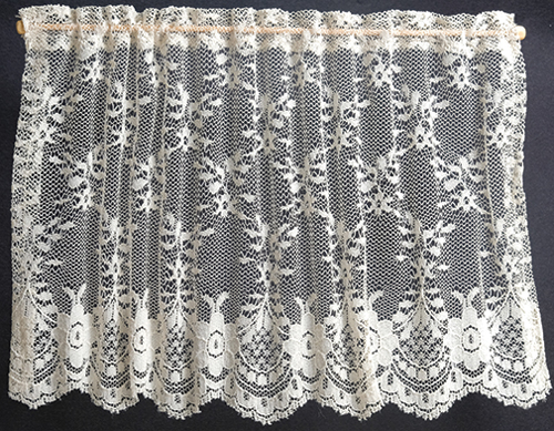 BB50201 - Curtains: Lace Picture Window, Ecru