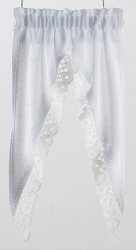BB52902 - Curtains: Attic Window, White