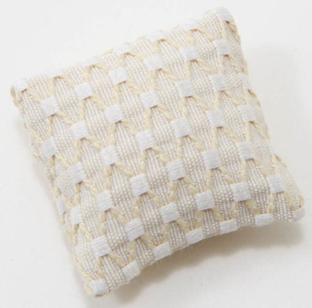 BB80001 - Ecru Basket Weave Pillow